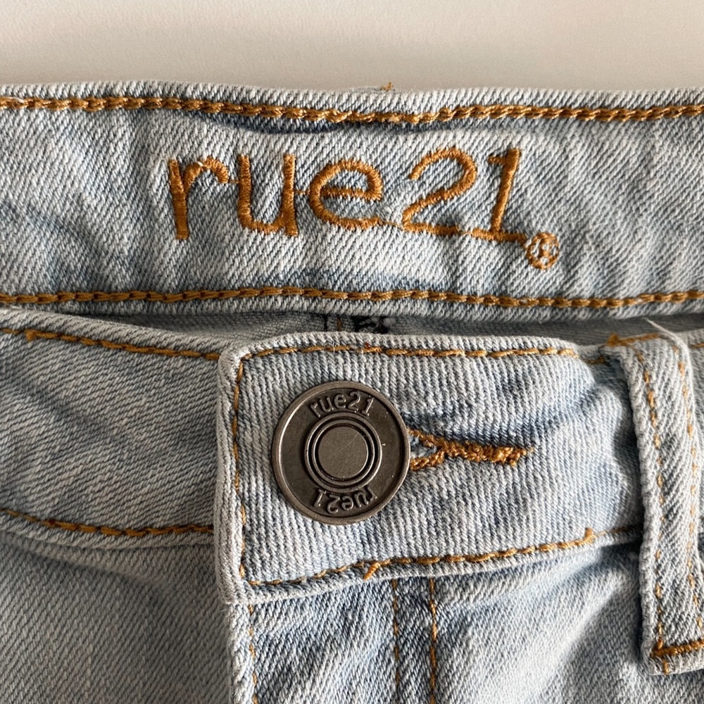 Denim Mini Skirt - Picture 3 of 4